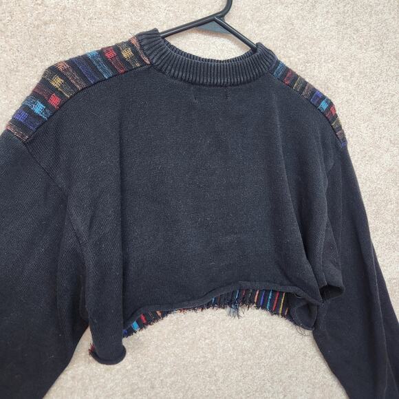 Vintage Peletti Cropped Sweater Size XL Coogi Vibes Lana - Picture 5 of 7